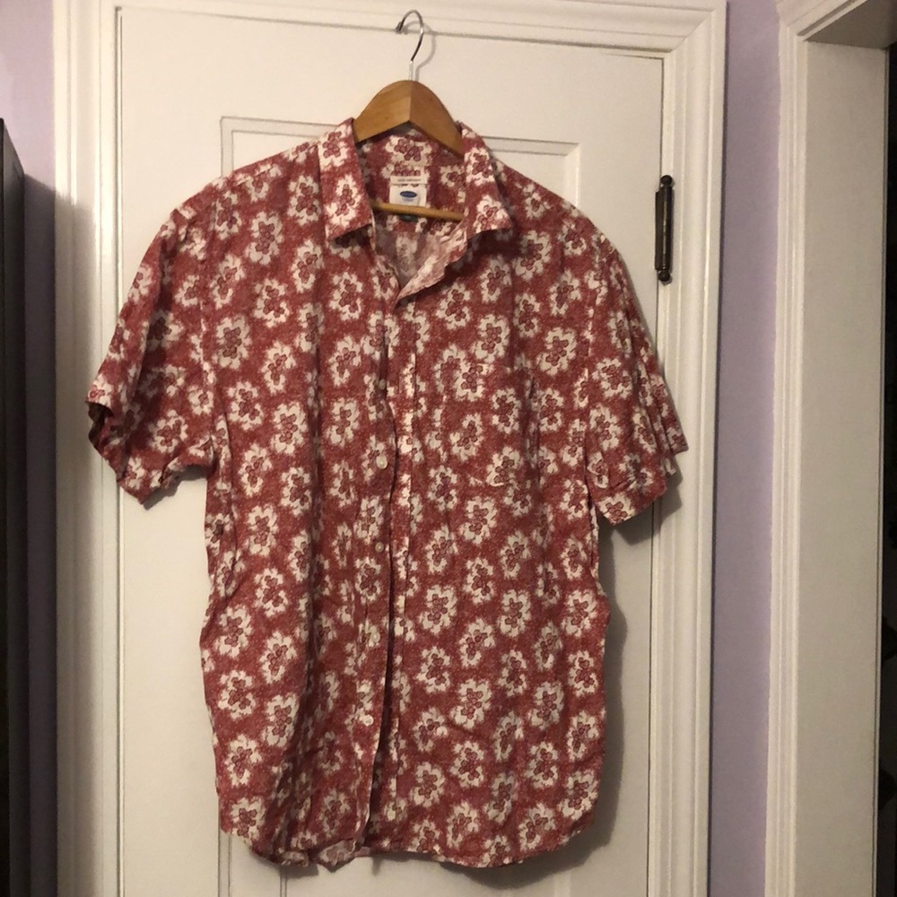Women’s cotton button down blouse short sleeve